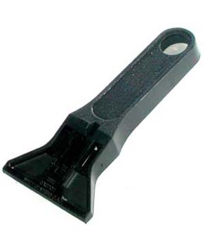 GPI RED PLASTIC UTILITY SCRAPER - HRED 